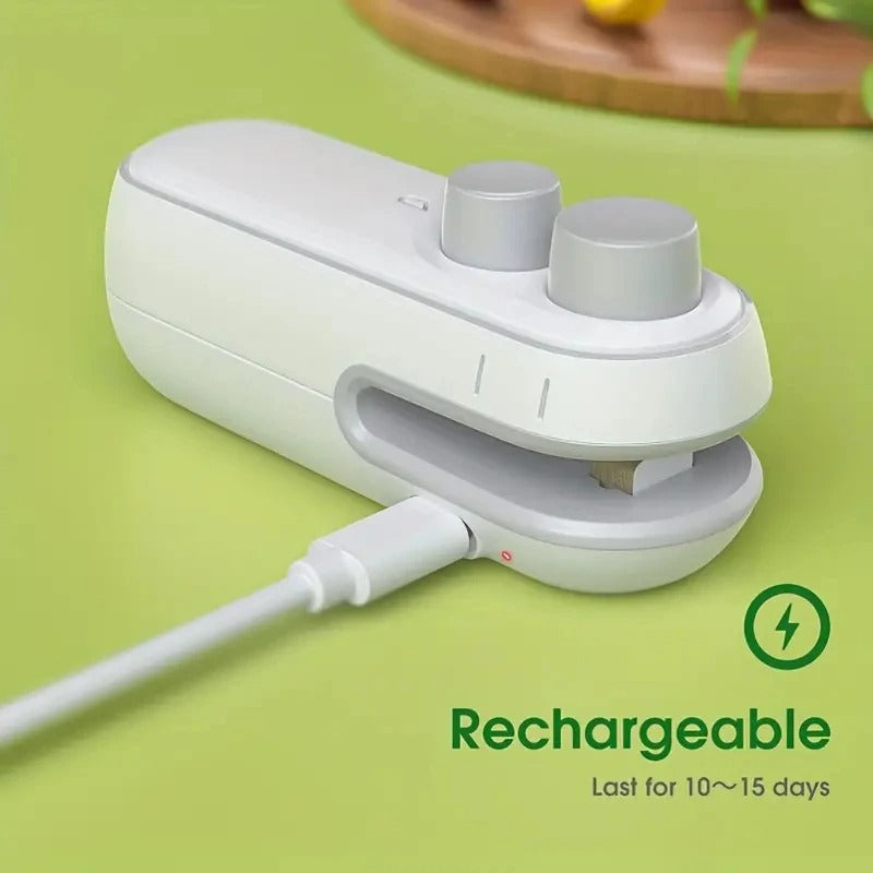Mini Heat Sealing Machine – Portable Plastic Bag Sealer