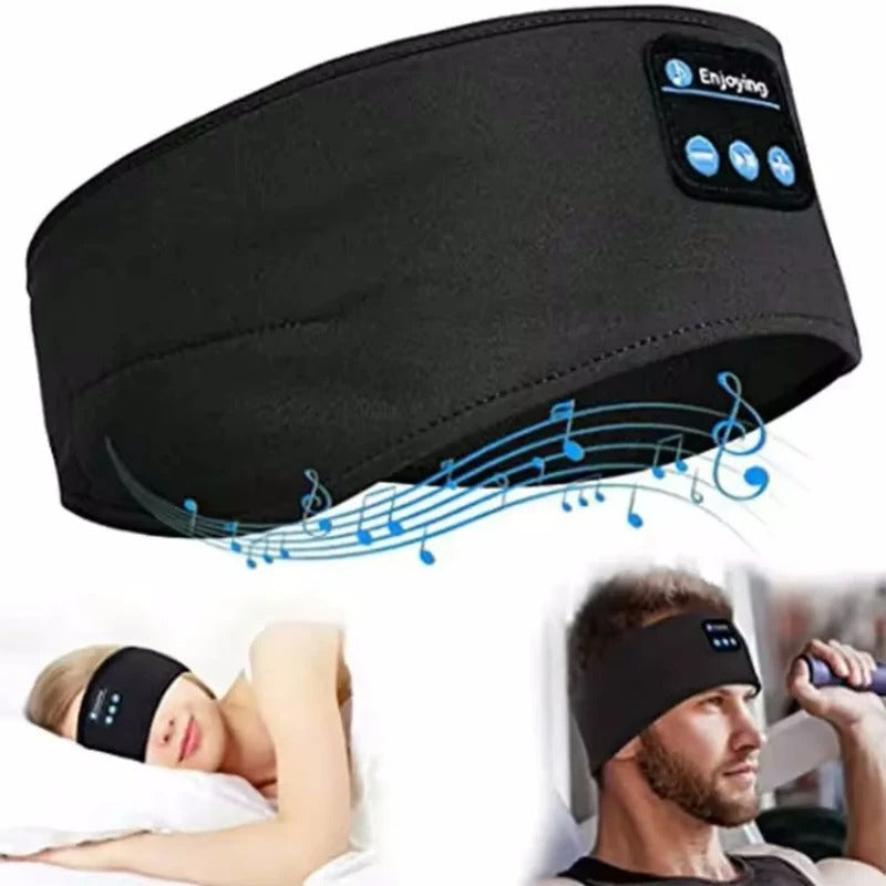 Bluetooth Sleeping Headband Headphones – Wireless Music Eye Mask