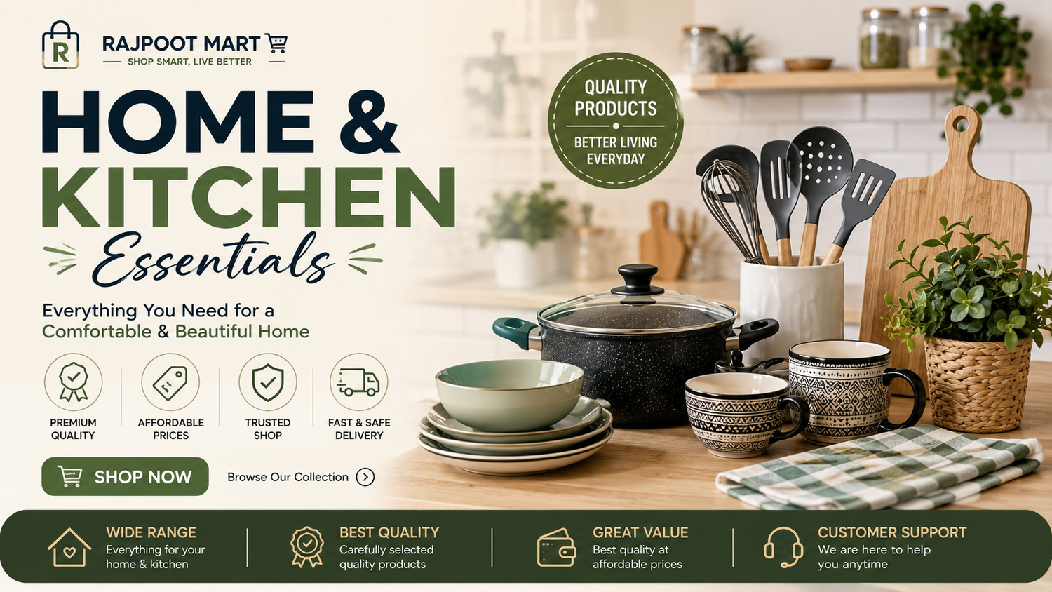 Everything You Need to Create a Comfortable and Beautiful Home. 🛋️🍽️ :::