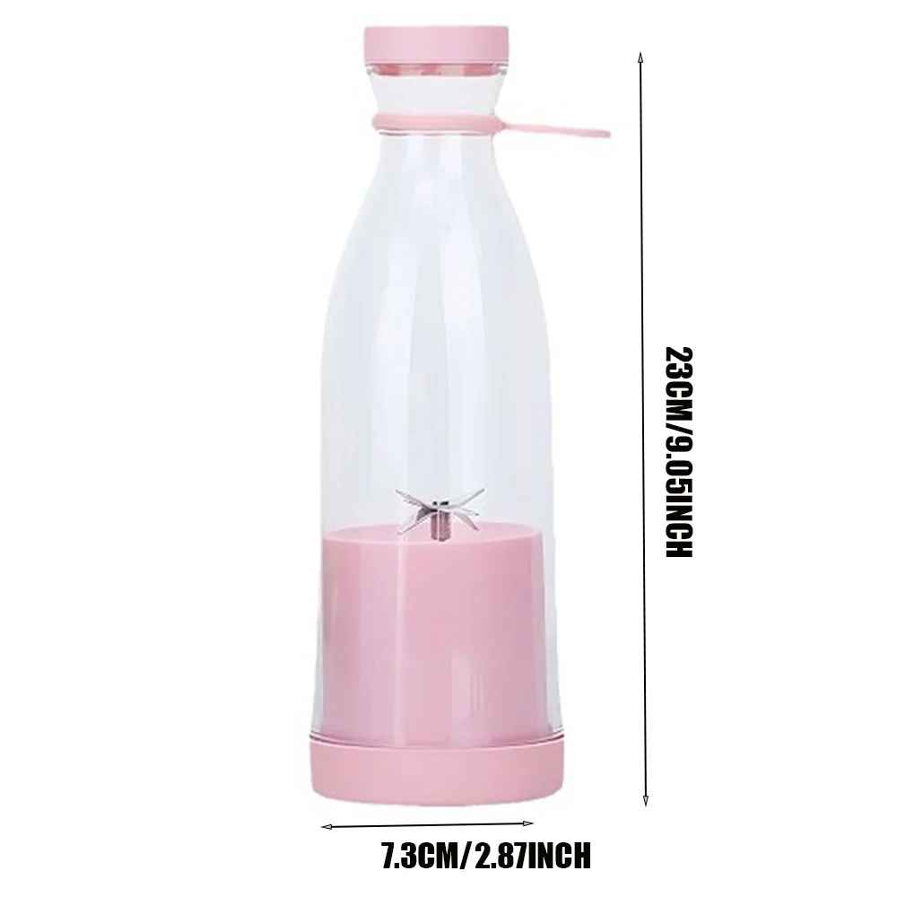 Portable Mini Electric Juicer Blender – USB Rechargeable