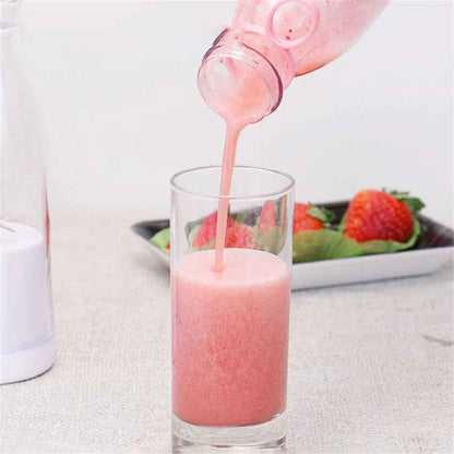 Portable Mini Electric Juicer Blender – USB Rechargeable