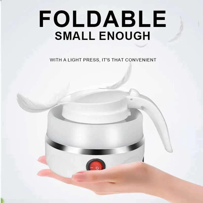 Foldable & Portable Teapot – Silicone Travel Tea Kettle