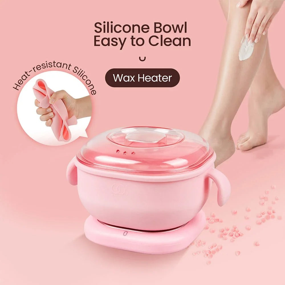 Portable Silicone Wax Warmer – Mini Hair Removal Wax Heater