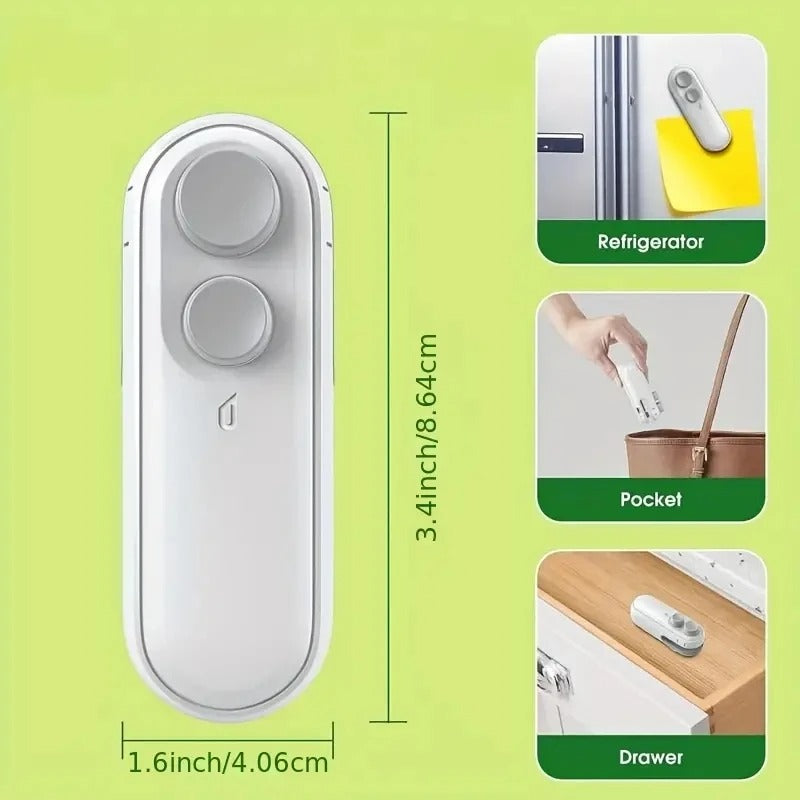 Mini Heat Sealing Machine – Portable Plastic Bag Sealer