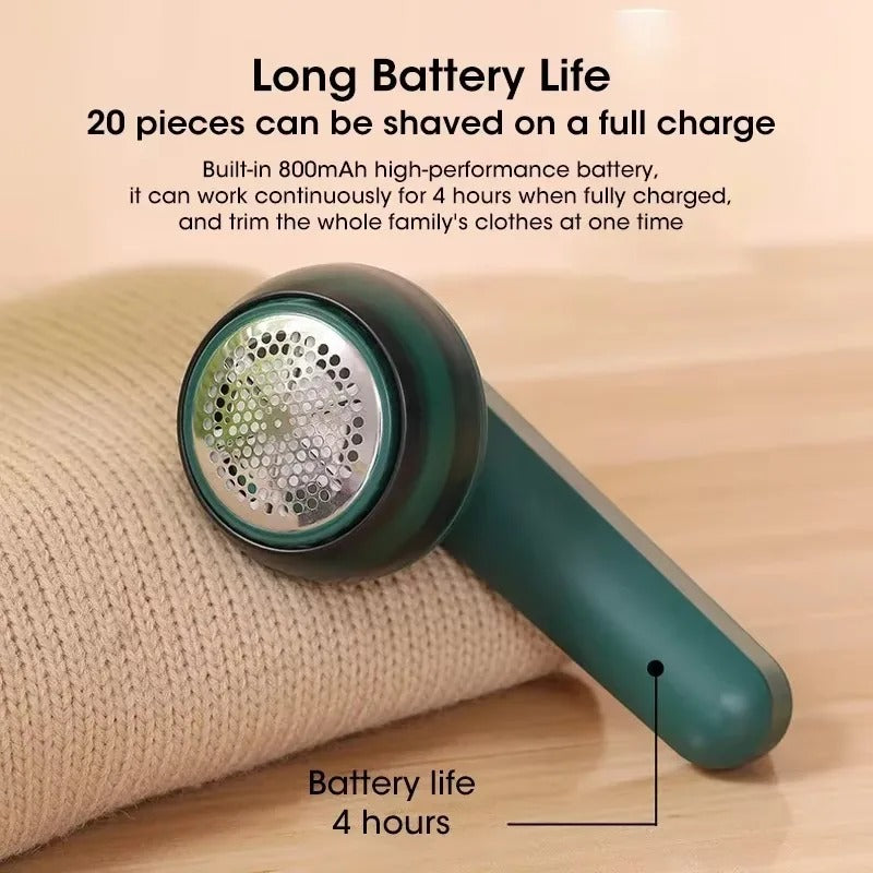 Rechargeable Lint Remover – Fabric Shaver for Clothes & Sofa