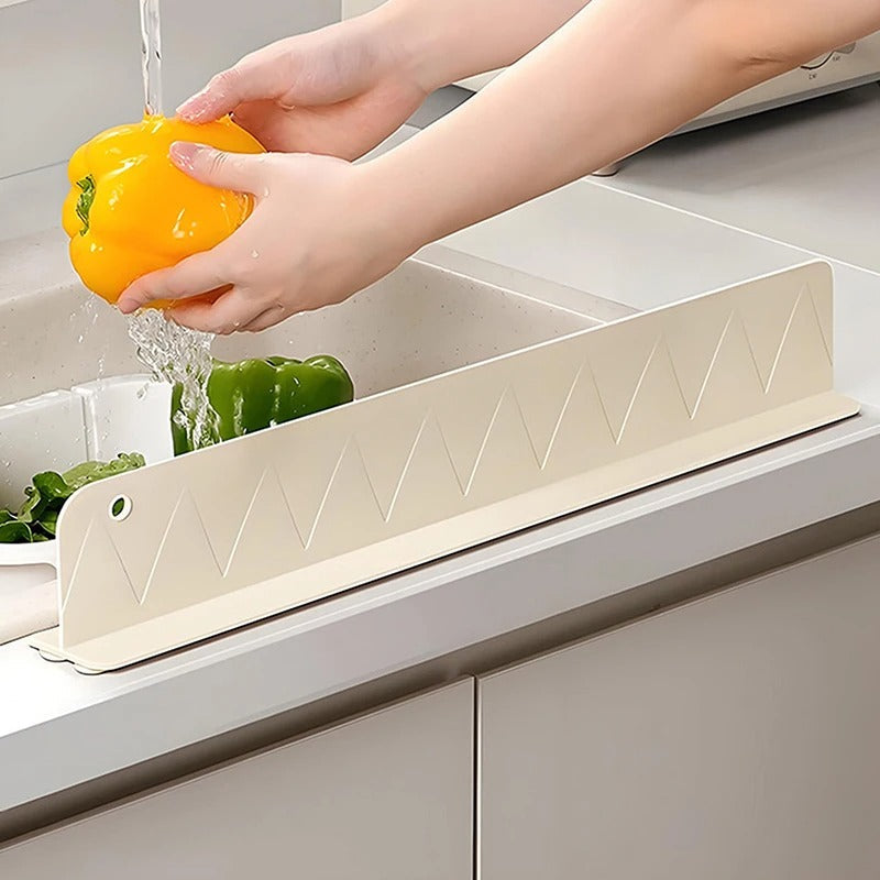 Silicone Sink Splash Guard with Suction Cups – Flexible Water Barrier for a Clean, Dry Kitchen