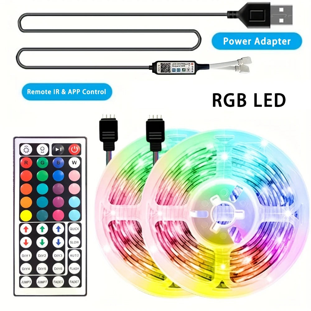 ED Light Strip – Flexible Decorative Strip Lights for Home & Room