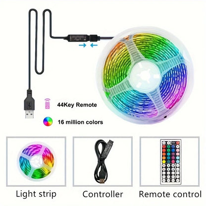 ED Light Strip – Flexible Decorative Strip Lights for Home & Room