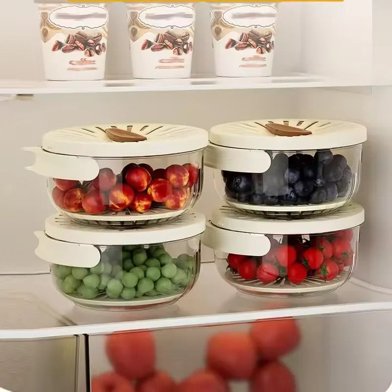 Vegetable & Fruit Cleaning Drainage Basket – Multi-Purpose Kitchen Strainer