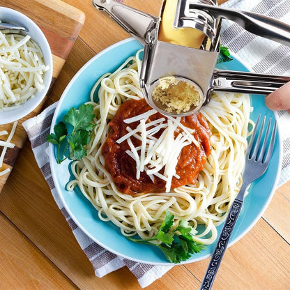 Handheld Cheese Grater & Cutter – Stainless Steel Kitchen Tool