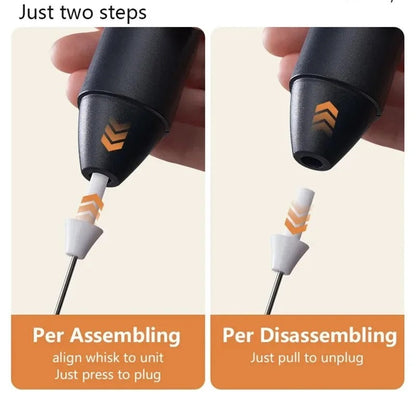 Electric Coffee Beater & Egg Whisker – Handheld Mixer