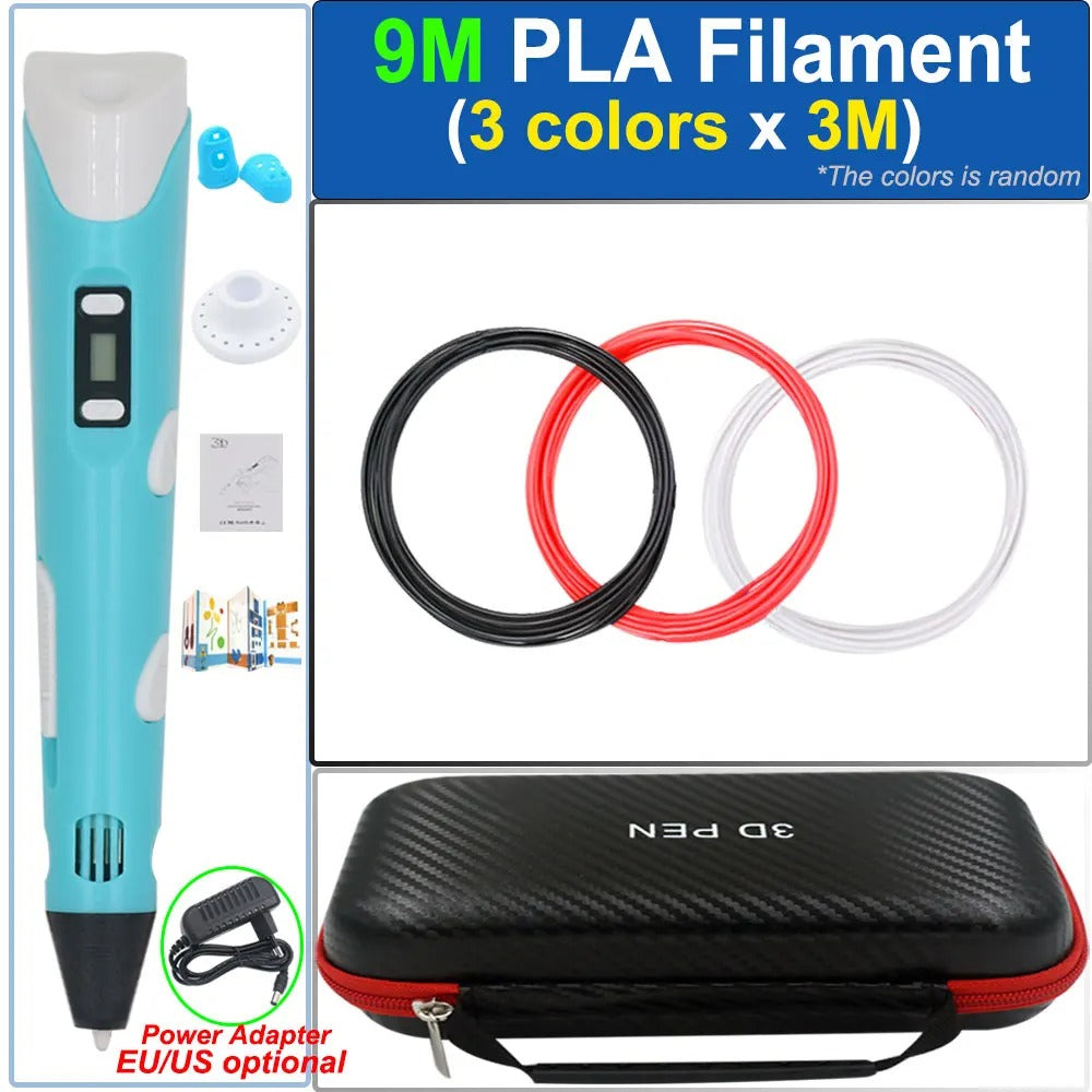 3D Printing Pen – DIY Drawing & Craft Pen for Kids & Adults